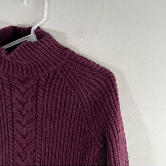 Lululemon Bring The Cozy Chunky Cable Knit Pullover Sweater 2 Dark Adobe - Picture 9 of 14